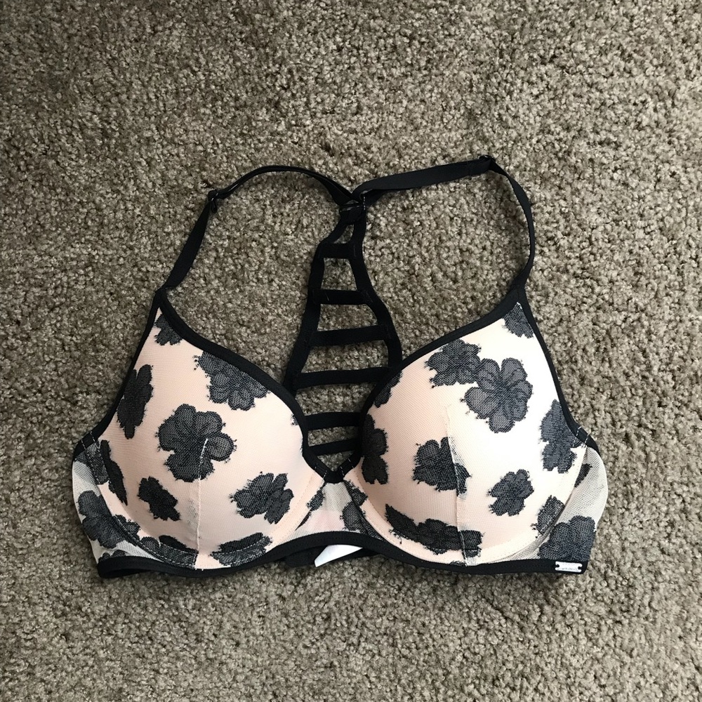 PINK ladder back bra
